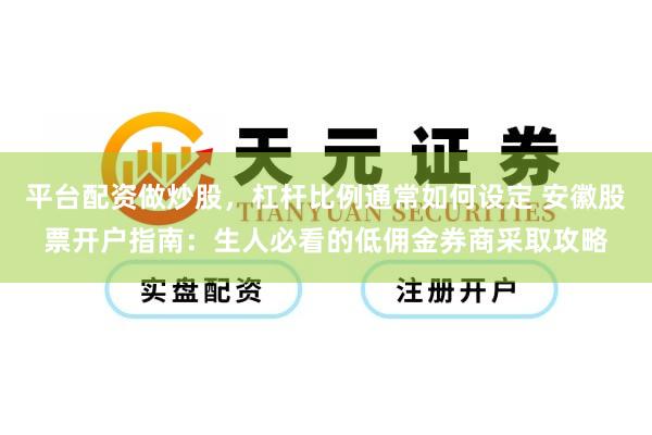 平台配资做炒股，杠杆比例通常如何设定 安徽股票开户指南：生人必看的低佣金券商采取攻略